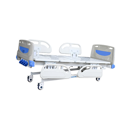 5 Function Manual Hospital bed - with Infusion Pole