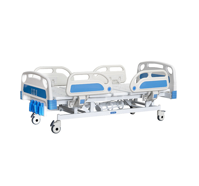 5 Function Manual Hospital bed - with Infusion Pole