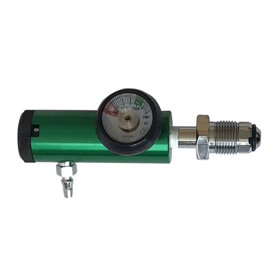 Oxygen Bullnose regulator - Single Gauge