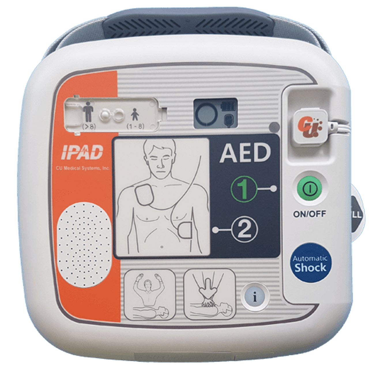 IPAD CU SP1 AED Defibrillator – Compact and User-Friendly Automated External Defibrillator