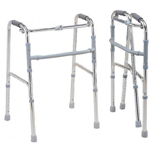 Standard Foldable Walker – Lightweight Aluminium, Adjustable Height