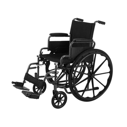 Wheelchair With Detachable Footrest And Armrest