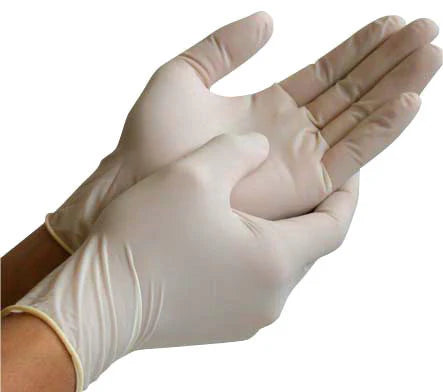 Latex Examination Gloves – Box of 100 (MOQ 1 Case)