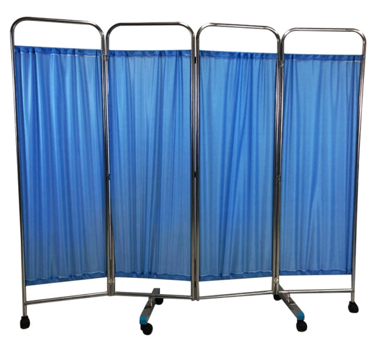 4-Fold Bed Screen – Adjustable Privacy Screen