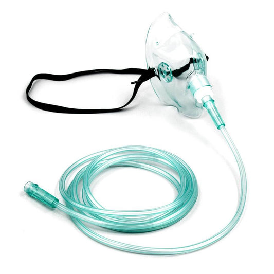 Oxygen Mask – Soft, Comfortable Fit for Efficient Oxygen Therapy (Adult and Child)