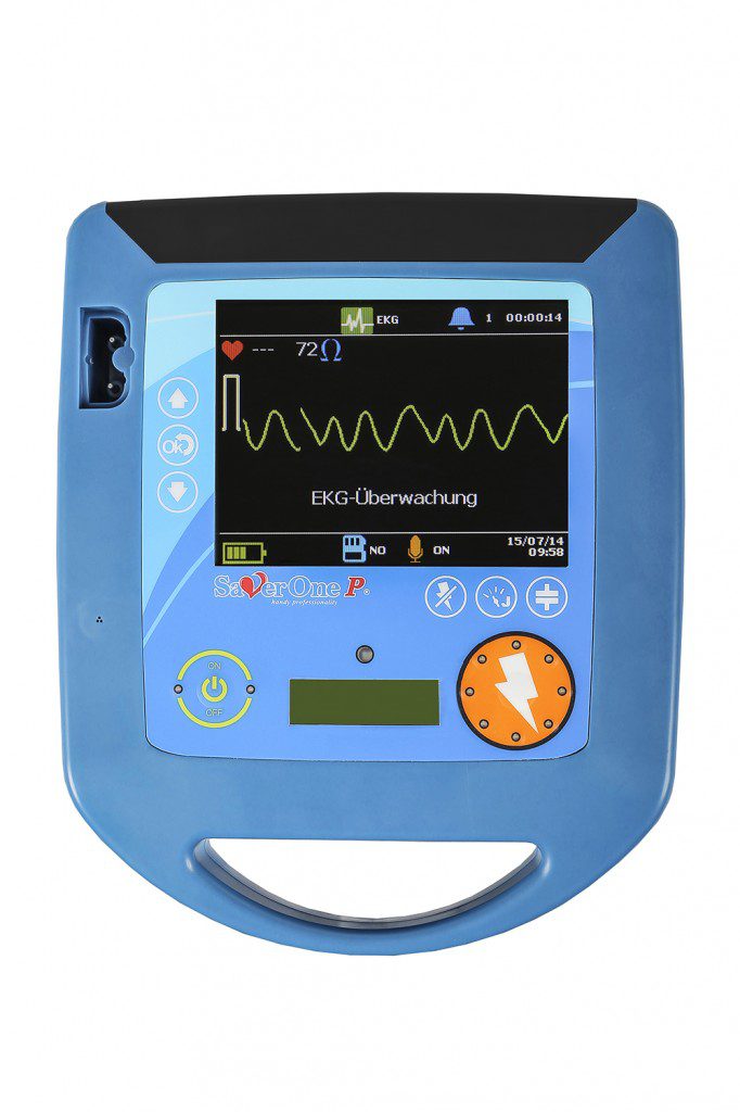 Saver One Professional AED – Automated External Defibrillator for Rapid Cardiac Arrest Response