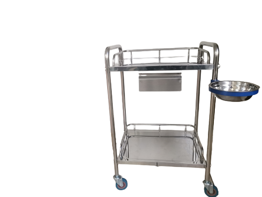 Clinic Trolley - Stainless Steel