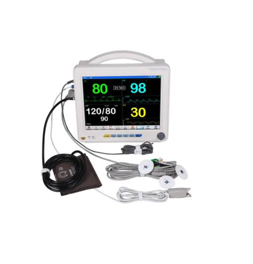 JR2000D Patient Monitor (12″ screen)