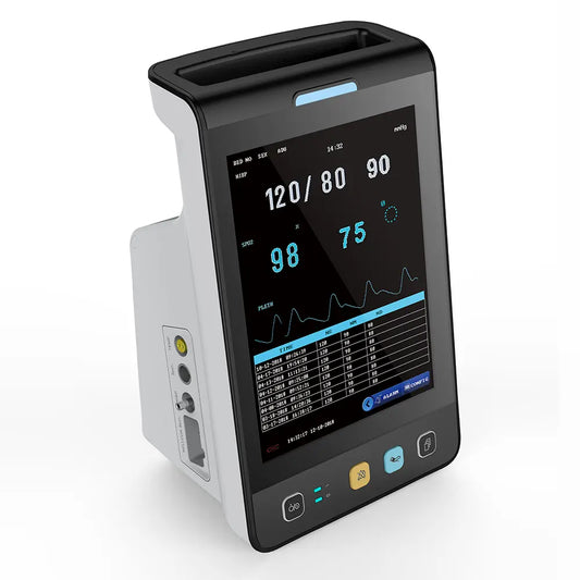 Vital Signs Monitor E8 – Compact Patient Monitor with SPO2, NIBP & Temperature