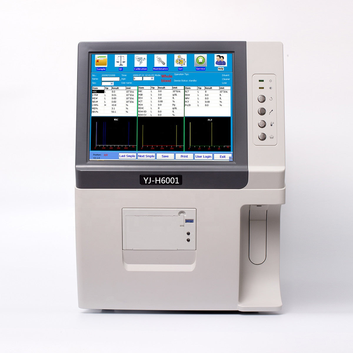 Hematology analyzer image 0
