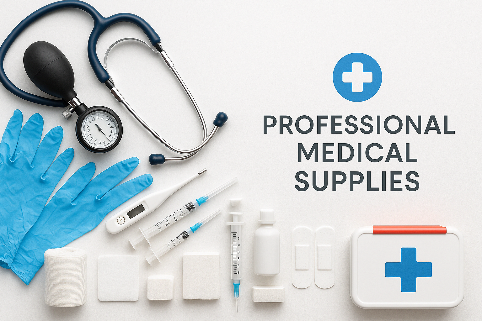 medical supplies banner